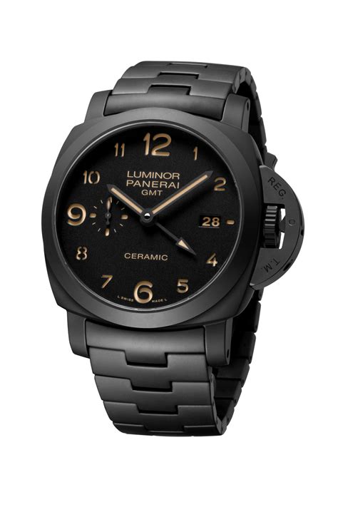 ceramica panerai|panerai luminor gmt ceramic.